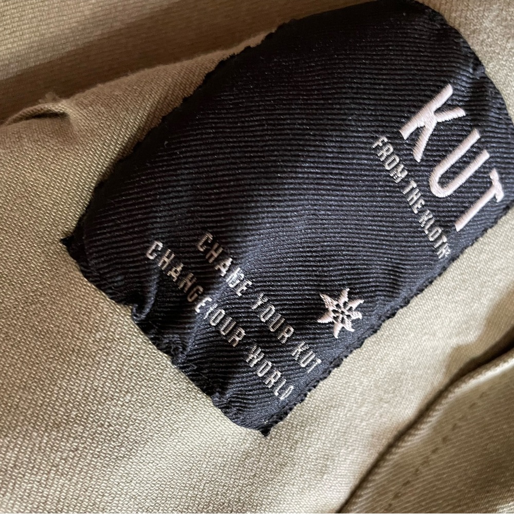 Kut from the Kloth Sage Green Utility Jacket - Picture 10 of 10